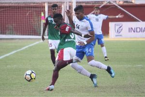 I-League: Mohun Bagan outplay Indian Arrows to stay alive in title race