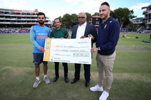 India, South Africa cricket teams donate 100,000 Rand for Cape Town water crisis