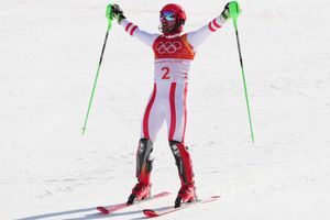 Winter Olympics 2018: 'Dream come true' as Hirscher finally wins gold
