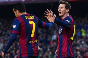 Messi is best but 'not invincible', says Pedro