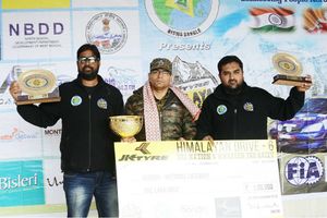 Defending champs Ajgar, Musthafa win JK Tyre Himalayan Drive