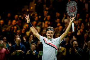 Federer pokes fun at himself after becoming oldest world number one