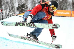 Winter Olympics 2018: Swaney competes in halfpipe with no tricks