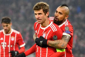 Muller, Robben unhappy over first half despite huge win