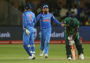 India Vs South Africa: Virat Kohli sledges Tabraiz Shamsi, banter caught on stump mic