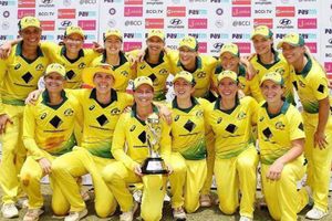 Women's cricket: Australia women reach record 209/4 in win over England in tri-series final