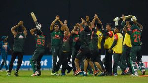 Shakib Al Hasan, Nurul Hasan fined 25% of match fee, slapped with one demerit point