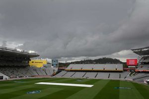 Rain ruins day three in Auckland