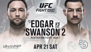Frankie Edgar vs. Cub Swanson 2 added to UFC Atlantic City