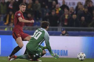 Roma 1 Shakhtar Donetsk 0 (2-2 agg): Dzeko edges Italians through on away goals