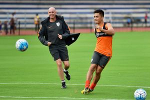 Sunil Chhetri dropped from squad for India's Asian Cup qualifier due to 1-match suspension
