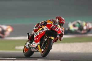 Marquez raring to go at Qatar MotoGP tests
