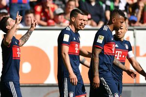 Augsburg 1 Bayern Munich 4: Heynckes' side cruise to 6th straight Bundesliga title