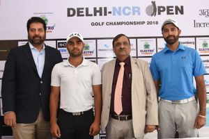 Top stars in action at the inaugural edition of Delhi-NCR Open Golf Championship