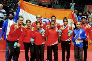 After CWG high, paddlers leave for World Championships