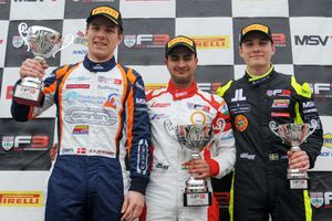 Kush Maini secures his maiden win in the BRDC British F3 Championship