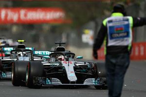 Hamilton handed unlikely triumph in dramatic Baku finale