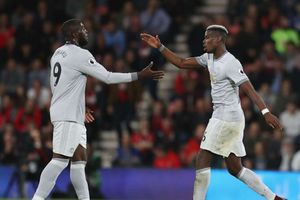 Manchester United boss Jose Mourinho salutes Paul Pogba display