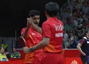 CWG 2018: India create history, win gold in men's table tennis team event