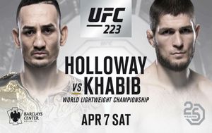 UFC 223: Holloway vs. Khabib TV schedule and fight card