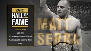 Matt Serra added to UFC Hall of Fame Class of 2018