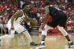 NBA: Jazz fend off Rockets comeback, even series
