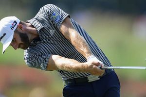 Dustin Johnson headlines crowded leaderboard at Players Championship