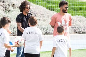 Marcelo's son becomes viral with Real heading challenge