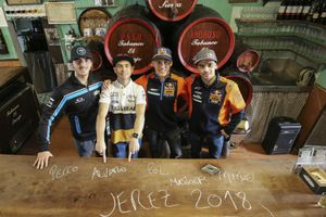 MotoGP riders swap the race track for new experiences