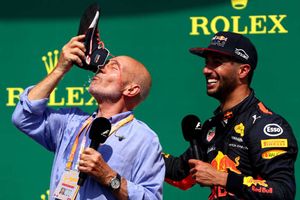 Goodbye Shoey, hello Helmety? Ricciardo plans new celebration