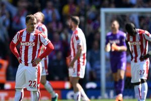 Stoke City 1 Crystal Palace 2: Potters relegated after throwing away lead