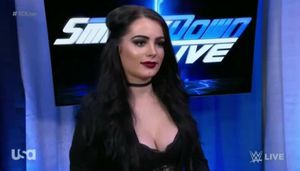 Why did WWE name Paige as the Smackdown General Manager?