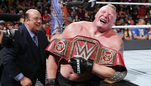 Brock Lesnar set to break Cm Punk’s record as WWE Champion