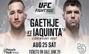 Thriller between Gaethje and Iaquinta headlines UFC debut in Lincoln