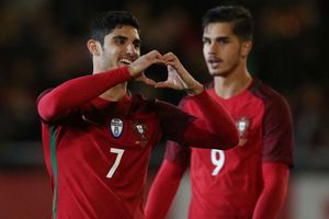 Portugal 3 Algeria 0: Guedes at the double in Ronaldo's 150th outing
