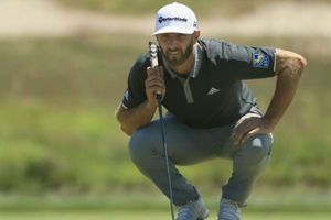 Johnson leads as only player in red figures as Woods, Spieth and McIlroy miss cut