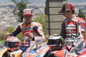 Lorenzo seals first pole since 2016 as Marquez emerges in second