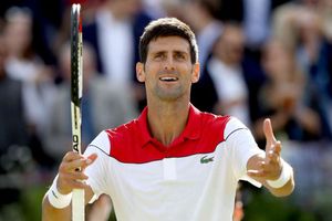 Djokovic beats Dimitrov as Kyrgios lays down a marker