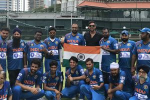 Physically disabled Indian Cricket Team sees success with a 2-1 win on tour of Singapore