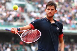 Dominic Thiem prepared for Paris semi-final