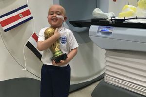 Young England fan rewarded with his own ‘World Cup’