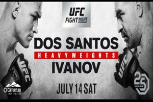 UFC Fight Night 133: Dos Santos vs Ivanov fight card and TV schedule