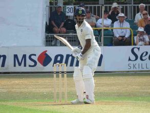 Travails of Shikhar Dhawan and Rahul's rise: Pictures from practice match against Essex