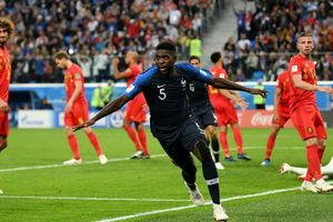 France 1 Belgium 0: Umtiti heads Les Bleus into World Cup final