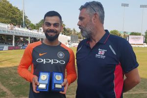 England Vs India: Virat Kohli awarded international cricketer of the year by Barmy Army