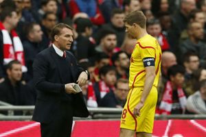 Brendan Rodgers plays down rivalry with Steven Gerrard