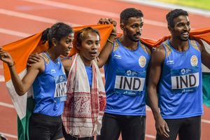 Asian Games 2018: India clinch silver in debut event of 400m relay race