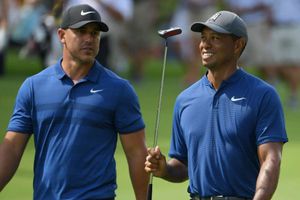 Koepka shocked by Woods congratulations at US PGA