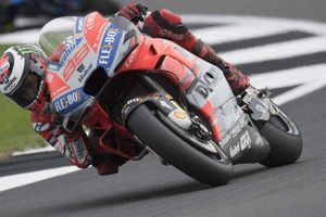 MotoGP: Lorenzo takes pole, Rabat hospitalised after crash at wet Silverstone
