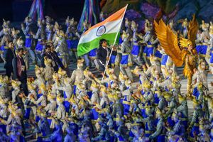 Asian Games 2018 opening ceremony: Indonesian president on bike steals show as Neeraj leads India